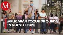 Reducirán movilidad en Nuevo León ante alza de contagios de covid-19