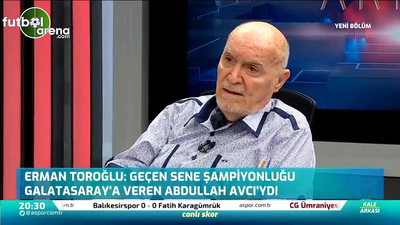 Erman Toroğlu: "Şampiyon olamayan suçu kendinde arasın"