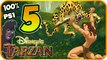 Tarzan Walkthrough Part 5 - 100% (PS1, N64, PC) Sabor Attacks