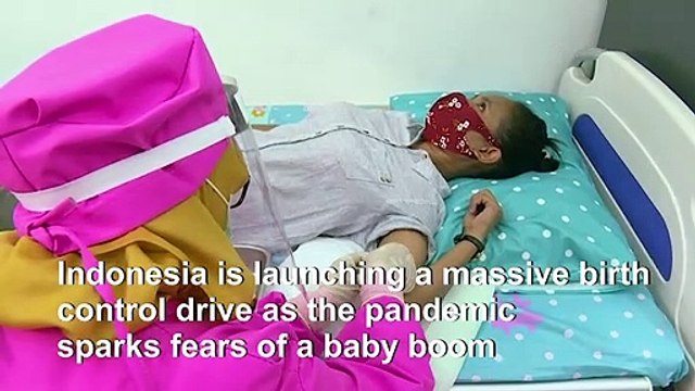 Pandemic baby boom fears spark Indonesia birth-control blitz