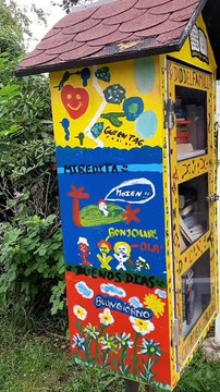 Corona Tag 105 Besuch bei der Bushaltestelle * Passfotos mit Yany