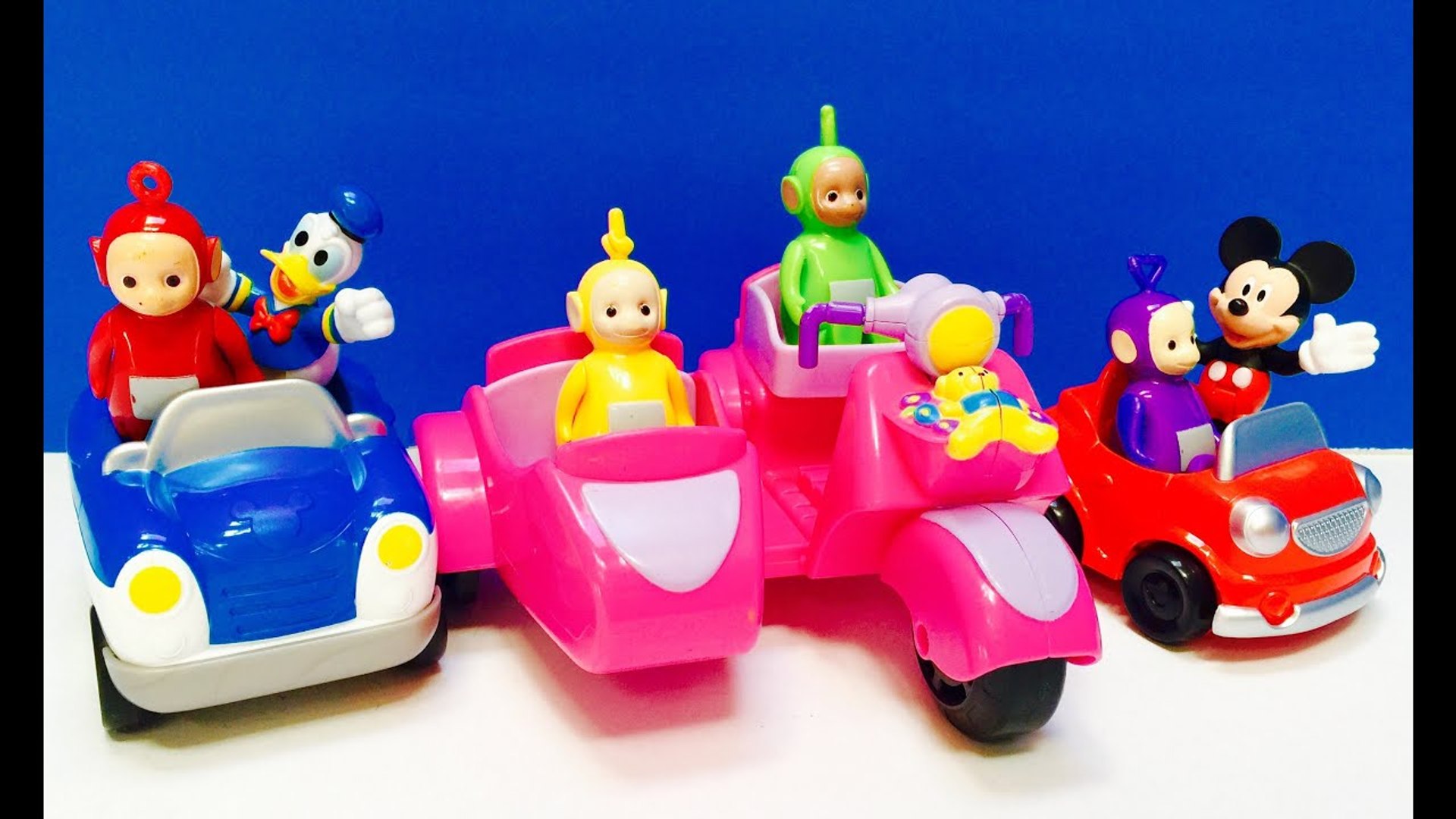TELETUBBIES Toys Ride In DISNEY JUNIOR Cars- - video Dailymotion