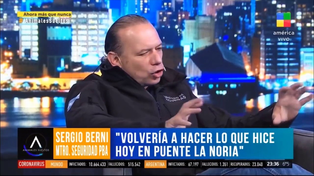 ¿Quién banca a Sergio Berni?
