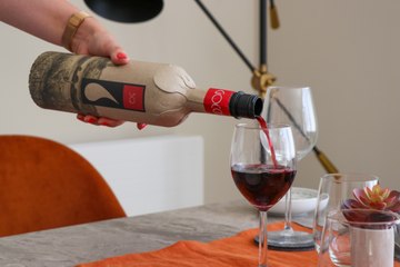 New Paper Wine Bottle Is Five Times Lighter Than Glass
