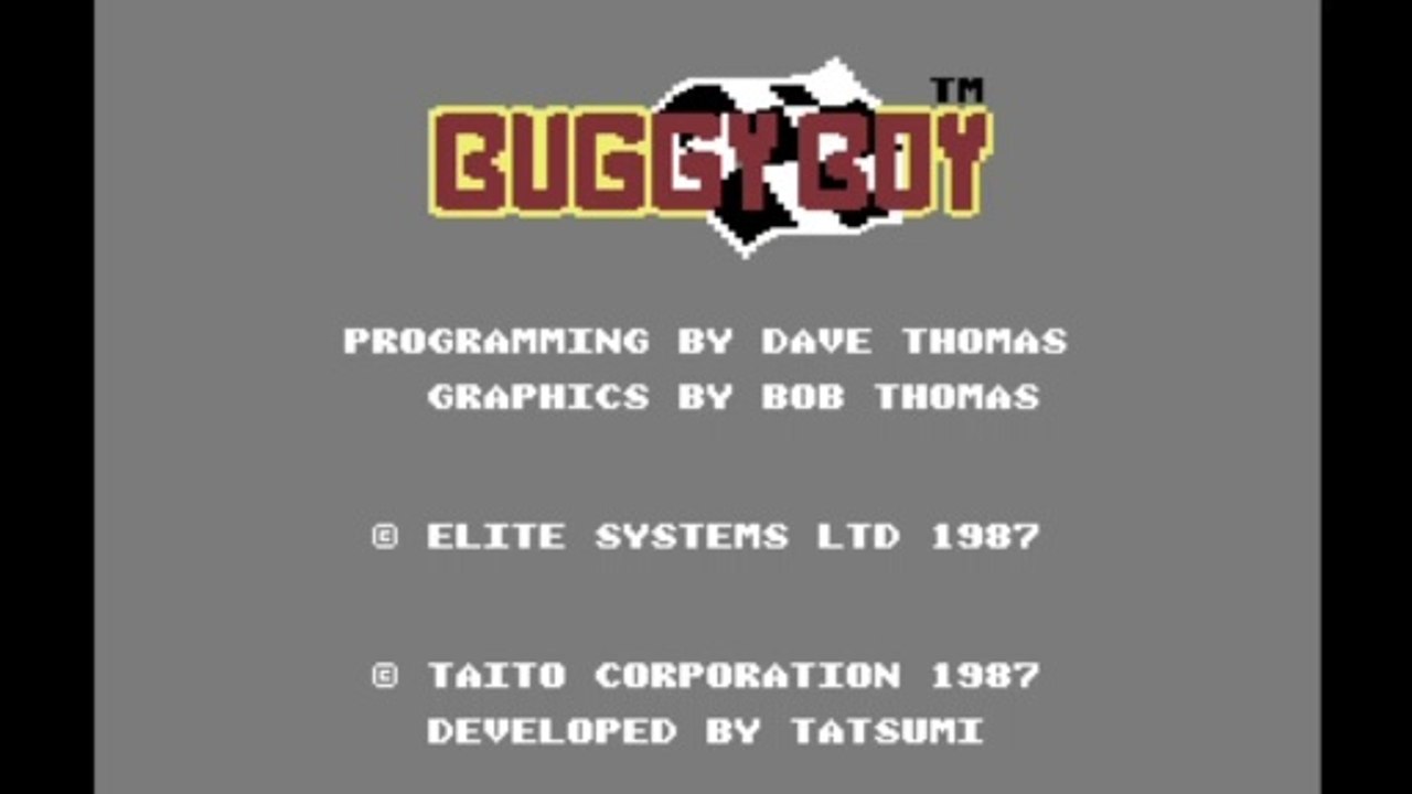 [Longplay] Buggy Boy - Commodore 64 (1080p 50fps)