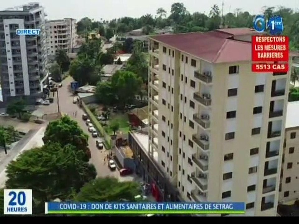 RTG/ Covid-19 :  don de kits alimentaires et sanitaires fait par les responsables de la SETRAG