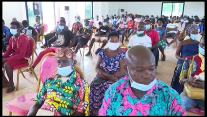 Présidentielle 2020 : A Grand-Lahou, Aka Saye Lazare en campagne pour sensibiliser les jeunes à une élection apaisée