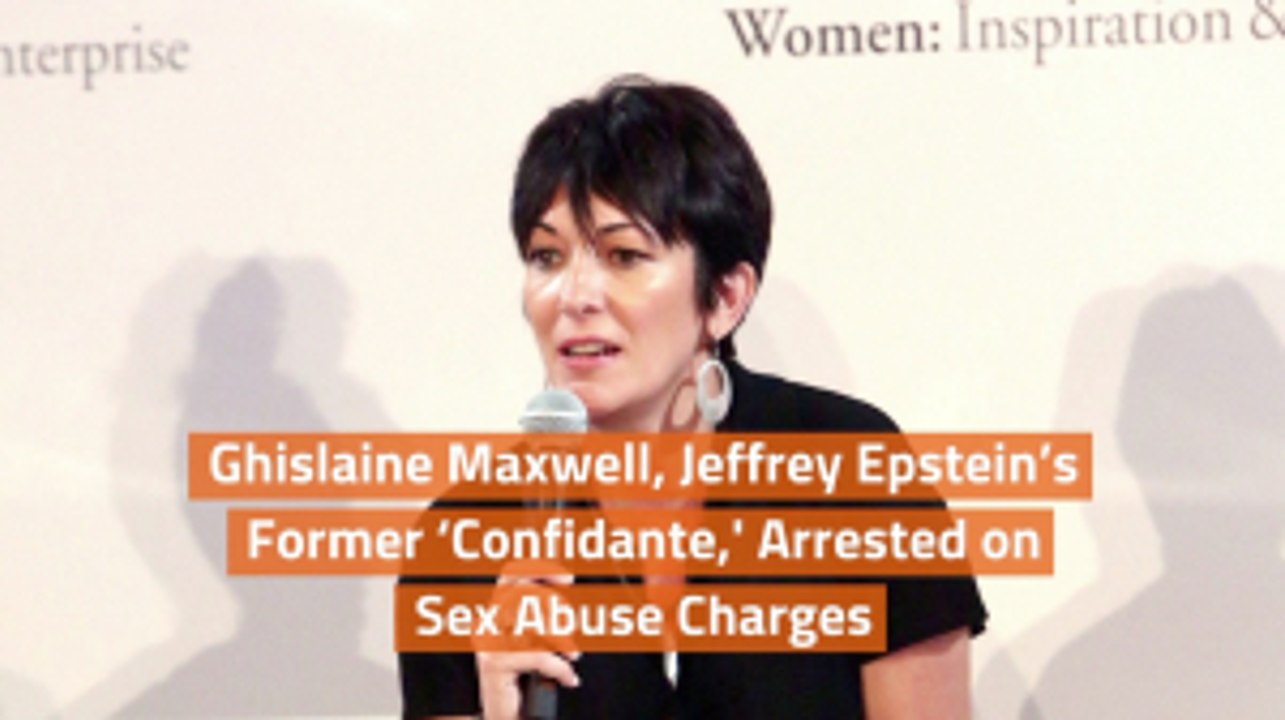 Ghislaine Maxwell Is Arrested