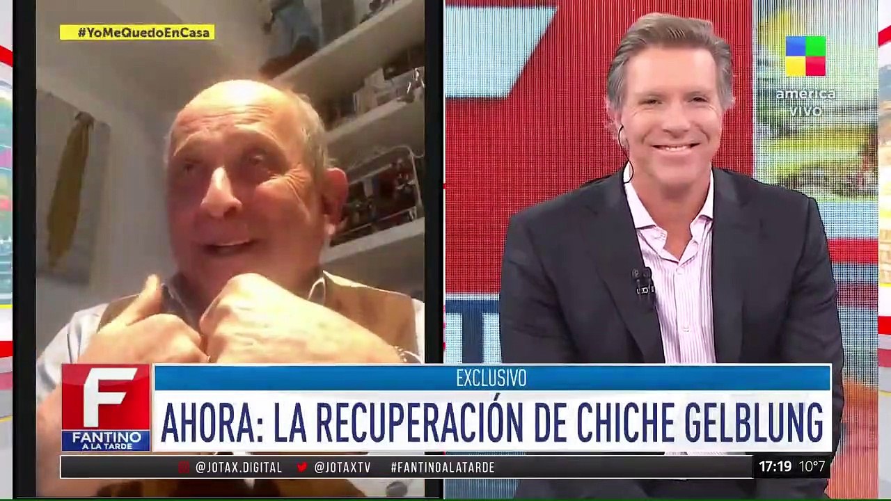 Chiche Gelblung: "Los móviles de la tele decían que estaba en grave estado y yo estaba lo más bien"