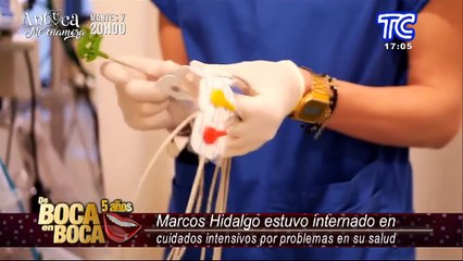 El periodista Marcos Hidalgo estuvo internado en cuidado intensivos por problemas en su salud