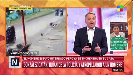 Pasó en González Catán: huían de la policía y atropellaron a un hombre