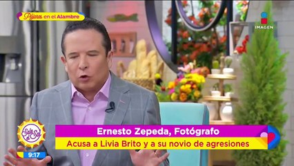 ¡Fotógrafo acusa a Livia Brito y a su novio de agresiones!