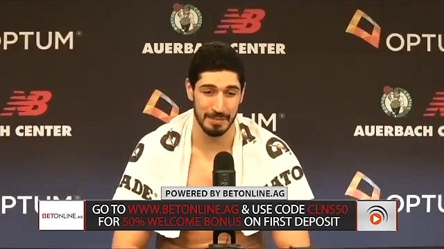 Celtics Enes Kanter on Jayson Tatum, Robert Williams & Adam Silver for NBA MVP