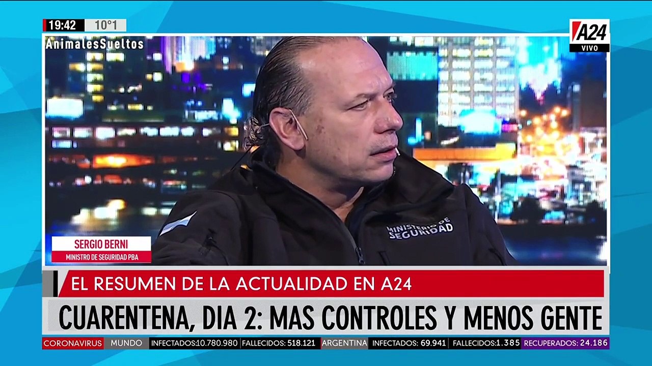 Resumen del día de A24: más controles y menos gente