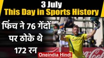 This Day in Sports History : Aaron Finch Smashed 172 off 76 balls against Zimbabwe|वनइंडिया हिंदी
