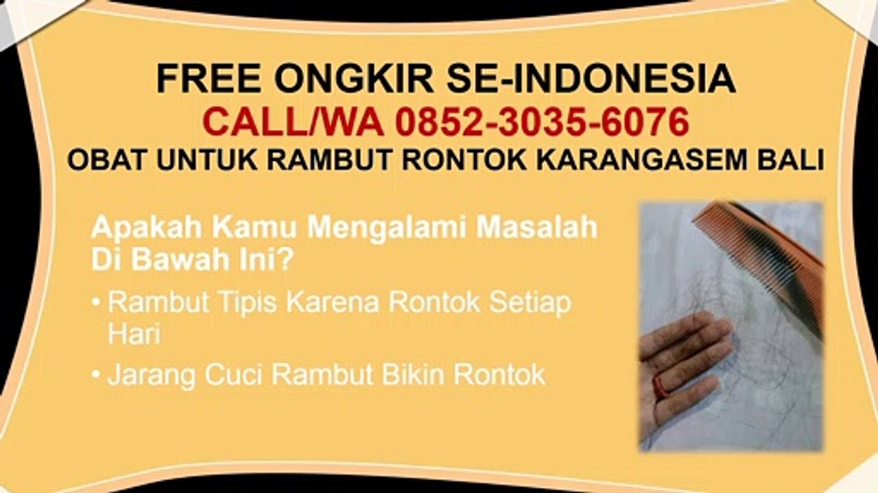 FREE ONGKIR SE-INDONESIA, CALL/WA 0852-3035-6076, Serum Penumbuh Rambut Sintang Kalimantan Barat