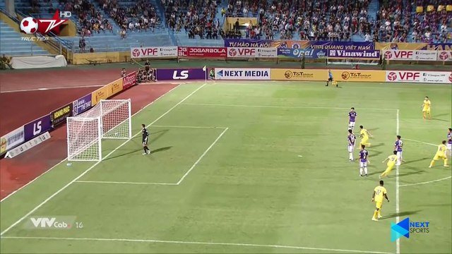 Siêu phẩm Đặng Văn Lắm -phá hỏng- bữa tiệc sinh nhật 14 tuổi của Hà Nội FC - NEXT SPORTS