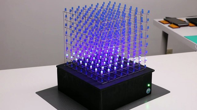 8x8x8 LED CUBE WITH ARDUINO UNO