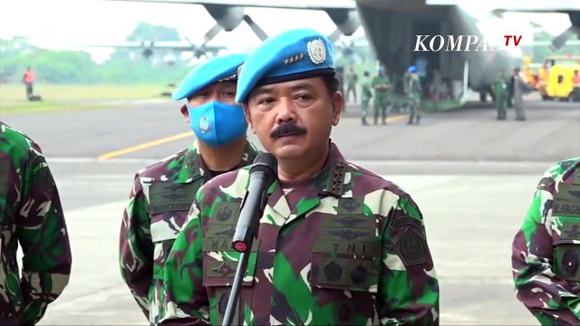 Panglima TNI Lepas Jenazah Anumerta Rama, Prajurit TNI Yang Gugur di Kongo