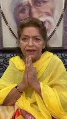 Saroj Khan death/last emotional video.