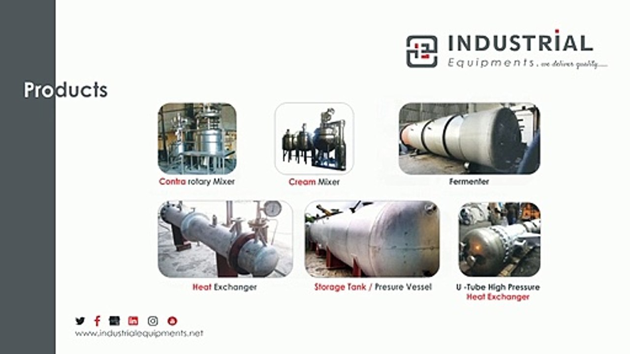 Industrial Equipments Presentation || Industrial Equipments