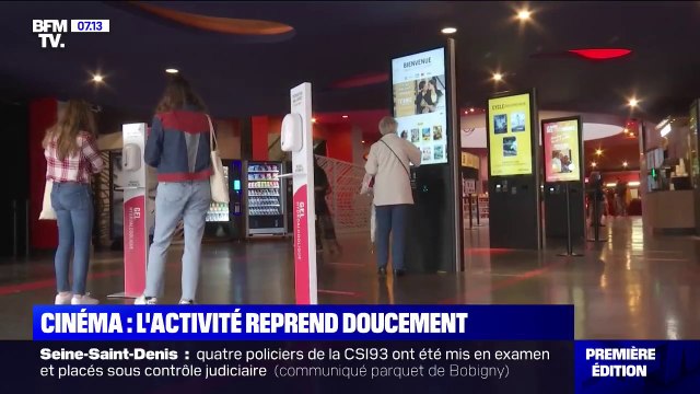 Une reprise en douceur dans les salles de ciné avec près d'un million d'entrées en 10 jours