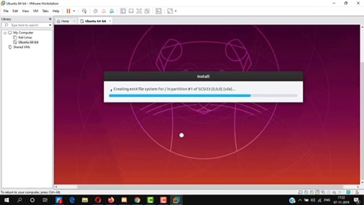 How to install Ubuntu on VMware Workstation