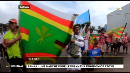 Tahaa : une marche pour le polynesia Kingdom