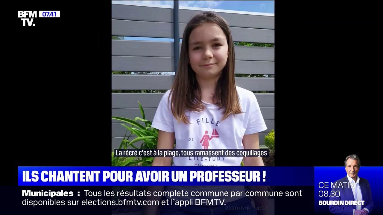 Parents et élèves se mobilisent en chanson pour avoir un professeur sur l'île Tudy dans le Finistère