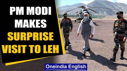 PM Modi visits Leh days after India-China clashes in Galwan Valley Oneindia News