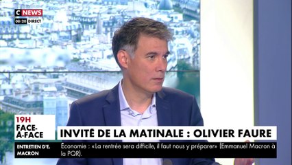 Olivier Faure, Premier secrétaire du Parti Socialiste : «La rentrée sera dure, il faut se préparer et donc mettre en place les mesures qui permettent d’épargner les Françaises et les Français» #LaMatinale