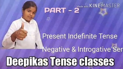 Tense part 2  present indefinite tense
