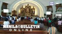 Parishioners attend noontime mass at San Pedro Cathedral in Davao City