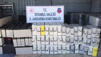 Jandarma’dan ‘Akü’ operasyonu