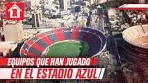 Equipos que han estado en el Estadio Azul