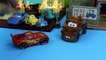 Disney Pixar Cars Lightning McQueen & Mater as Rescue Squad Team save Radiator Springs on fire