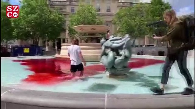 Saniyeler içinde her yer kıpkırmızı oldu! Görenler şaşkınlığını gizleyemedi