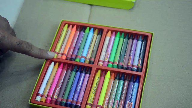 Camel Wax Crayons - Extra Long 36 Shades