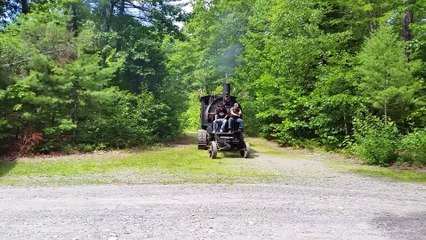 Steam Powered Lombard Log Hauler