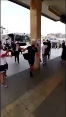 Atalanta, insulti a un tifoso del Napoli