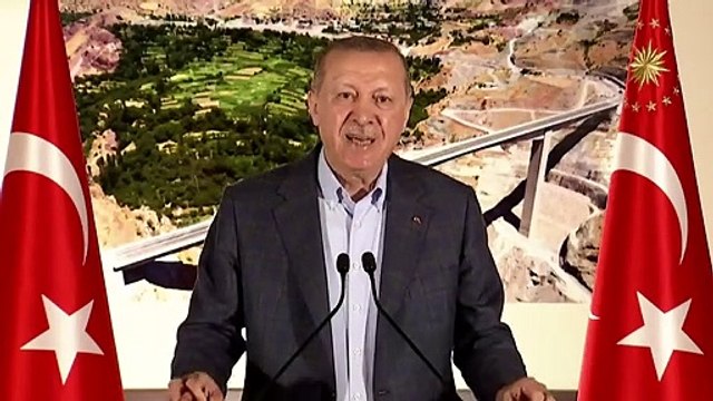 Son dakika... Cumhurbaşkanı Erdoğan, Botan Çayı Beğendik Köprüsü Açılış Töreni’nde konuştu | Video