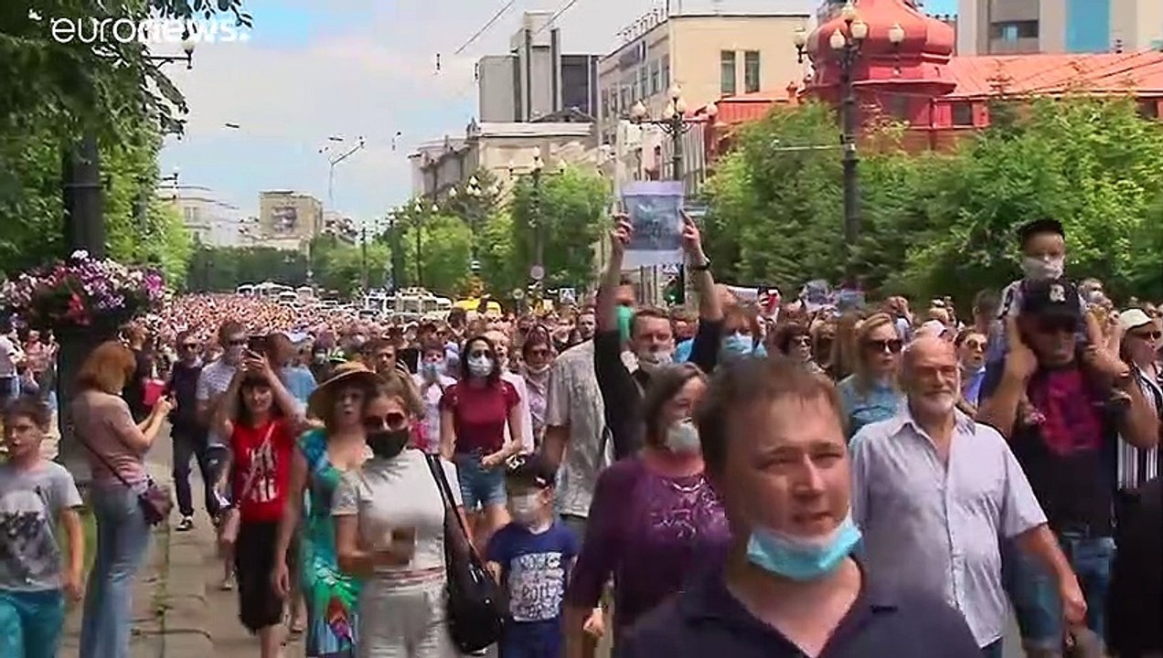 Russland: Massenproteste nach Festnahme Sergej Furgals