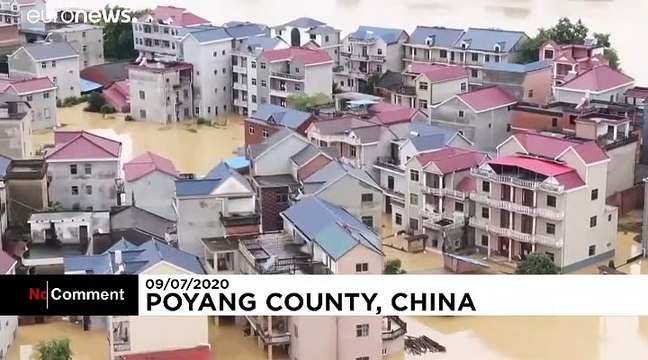 Inondations et glissements de terrain mortels en Chine