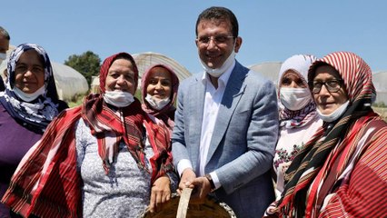 İmamoğlu, 'Hasat Bayramı'na katıldı