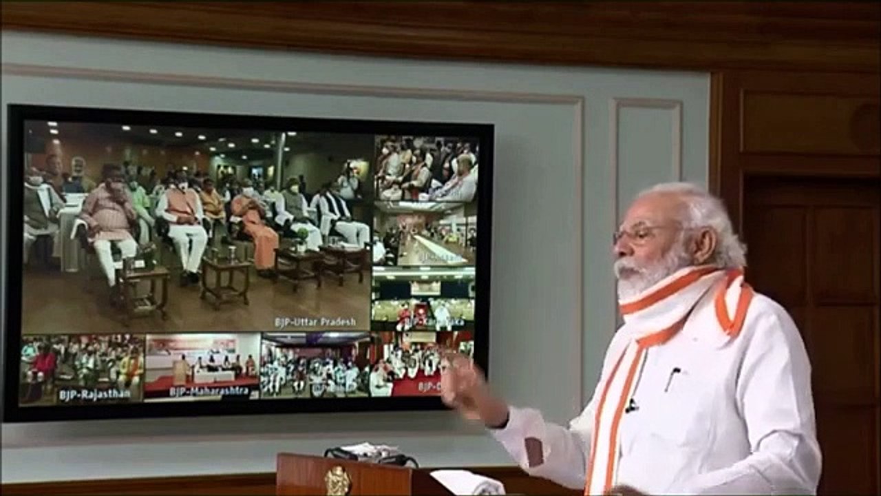 Welfare work by BJP Karyakartas | at such scale amid Covid-19 | crisis | is biggest service |_ PM Modi |