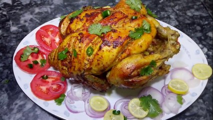 Chicken Steam Roast  by Zainab Kitchen   چکن سٹیم روسٹ