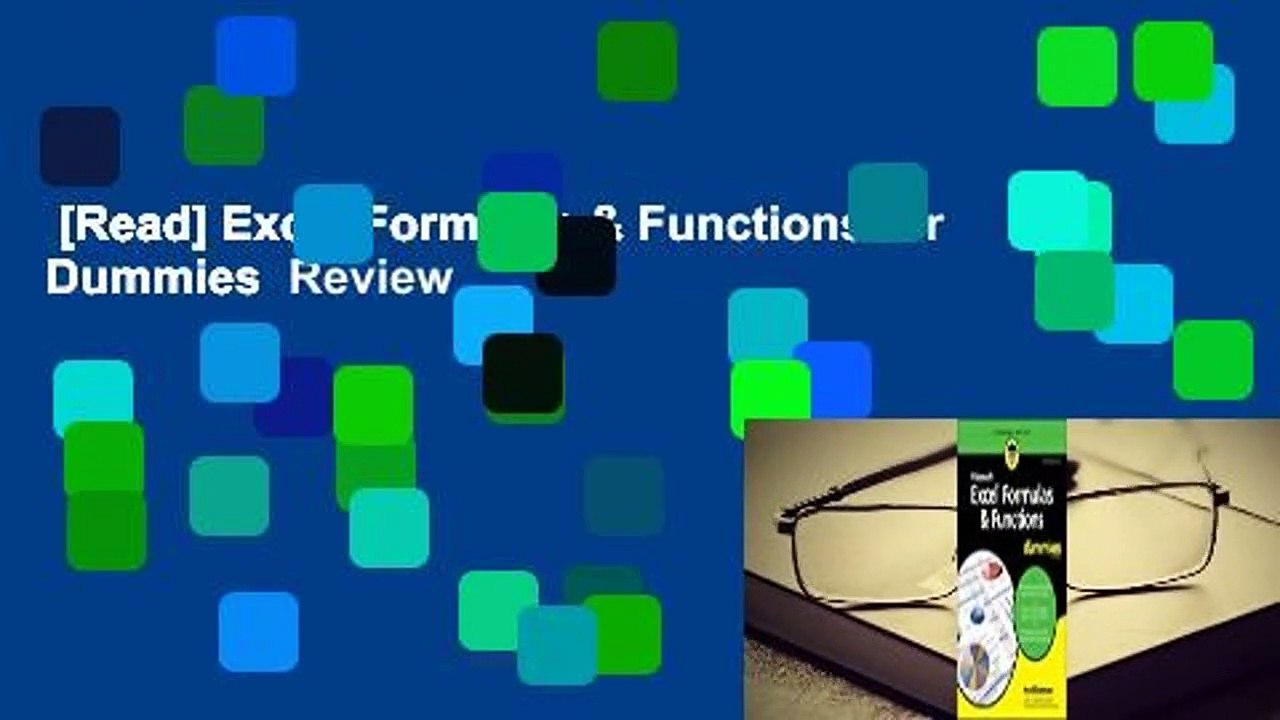 [Read] Excel Formulas & Functions for Dummies  Review
