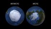 NASA : L'Arctique et l'Antarctique réagissent de façon opposée