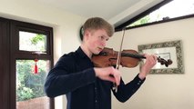 Exquisite 240 year old Italian violin presented to new Ulster Youth Orchestra Leader, Jamie Howe