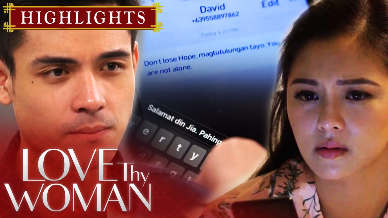 Jia at David, pinigilan ang kanilang nararamdaman sa isa't isa | Love Thy Woman